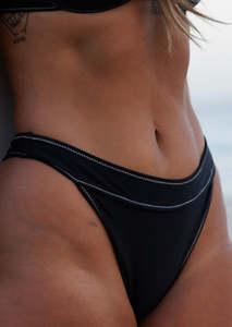 Vacay Bikini Bottoms Black