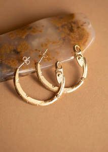 Maioha Studio: Karanga Okoro Earrings Gold