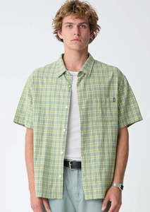 Xlarge: Confirmed Check SS Shirt Green