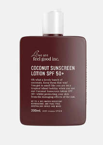 Feel Good Inc Sunscreen Coco Milk Moisturiser 200ml