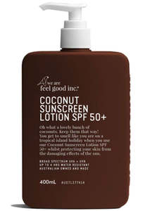 Feel Good Inc Coconut Sunscreen SPF 50+ / 400ml