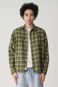 Duty Plaid LS Shirt Forest