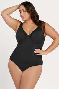 Sea Level Artesands: Aria Giotto Underwire One Piece Black