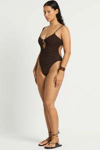 Ring Arden 1 Piece Carob Dot Stripe