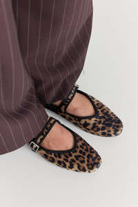 Mary Jane Animal Velvet