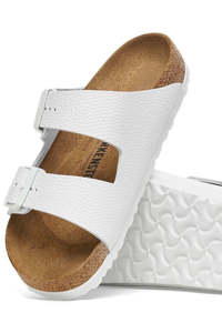 Birkenstock: Arizona White Leather