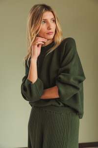 Wool Pullover Khaki