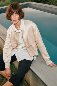 Mos Mosh: Cate Elna Jacket Sheer Bliss