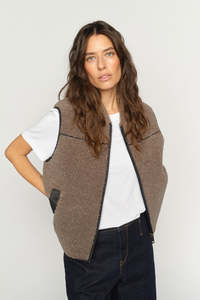 Rowe Teddy Waistcoat Falcon