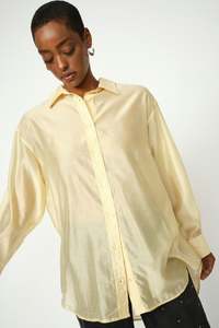 Danika Shear Shirt Boulder