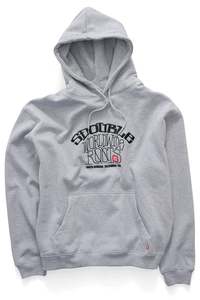 S Double: Arch Roots Pullover Hoodie Grey