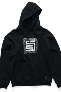 S Double: Generating Pullover Hoodie Black