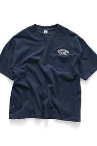 S Double: Team Heavyweight Pocket T-shirt Navy