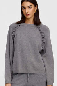 Chloe Jumper Grey Marle