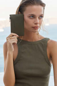 Status Anxiety: Avoiding Things Wallet Khaki
