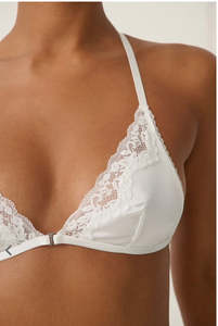 Lingerie Online Nz: Sadie Bralette Ivory