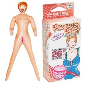 Dolls: Romping Rosy Inflatable Doll - Mini Size