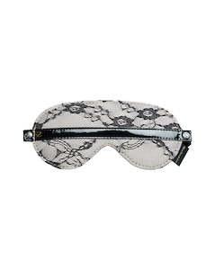 Share Satisfaction Luxury Lace Covered Blindfold