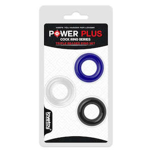 New 1: Power Plus Triple Donut Ring Set