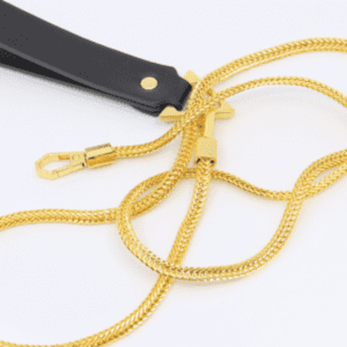 Love In Leather: Love In Leather Gold Leash