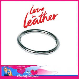 Love In Leather: Love in Leather Metal Cock Ring