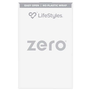 New 1: Lifestyles Zero Condoms 10pk