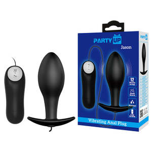 Sale: Party Up Vibrating Anal Plug "Jason"
