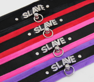 Love In Leather "Slave" Collar