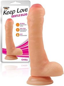 New 1: 🤎 Keep Love Realistic Suction Dildo – Soft Flexible Pleasure Toy ✨