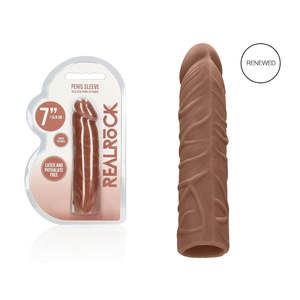 Sleeves: RealRock Penis Sleeve 7"