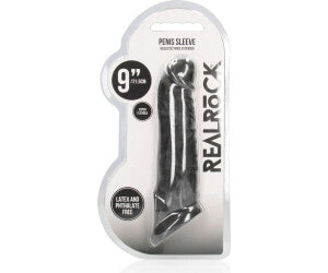 Sleeves: RealRock Penis Extender 9" - Colors Available