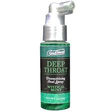GoodHead DEEP THROAT Oral Anesthetic Spray!