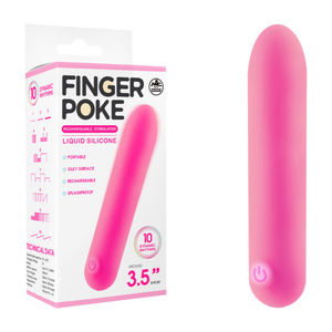 Beginner Friendly: Finger Poke 3.5" Bullet Vibe❤