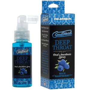 Massage Oils Pheromones: 💙 Doc Johnson Blue Raspberry Desensitising Spray