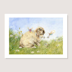 Rabbit Prints: Dress Rehearsal Print