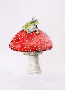 Original 'Frog on Mushroom'