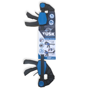 Tusk: Power Grip Clamp 70kg 300mm length 2pc pack
