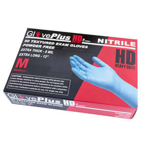 Haydn: Glove Plus Heavy Duty Nitrile Gloves - 50 Pack