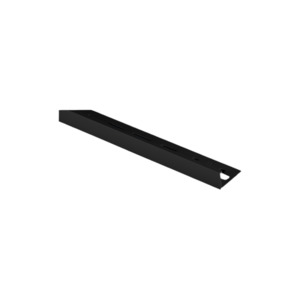 Tile Trim Matt Black 8-22mm