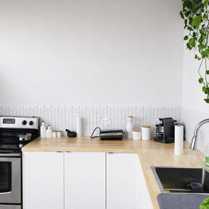 Tiles: Classica Hexagon White Matt (51mm)