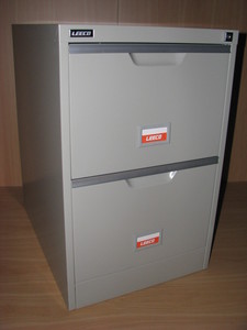 Products: 2 Drawer Filing Cabinet LGrey