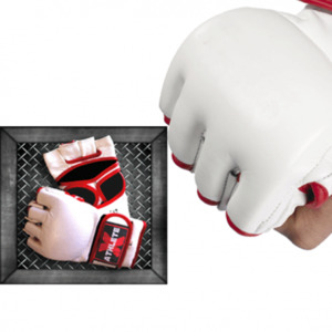 Products: White Leather Gloves - 3