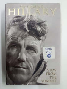 View from the Summit SIGNED COPY by Sir Edmund Hillary