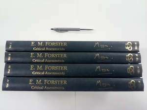 Recent Arrivals: E. M. Forster - Critical Assessments Volumes 1-4