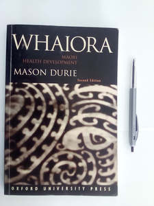 Maori Books: Whaiora - Māori Health Development by Mason Durie