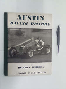 Transport Books: Austin Racing History (1949) by Roland C. Harrison