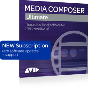 Products: Avid Media Composer Ultimate 1 year subscription