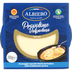 Cheese: Albiero Provolone Valpadana Dolce Cheese 200g