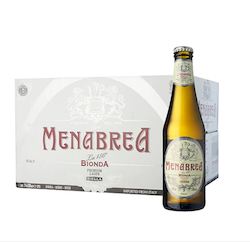 Beer 1: Menabrea 1846 Bionda 330ml 4.8% ABV Carton of 24