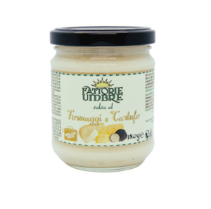 Tomatoes Tinned Sauces: Fattorie Umbre 4 Cheeses & Truffle Sauce 180g